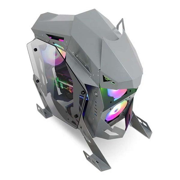 F927 Hotsale middle tower ATX gaming computer case tempered glass panels and  RGB fans